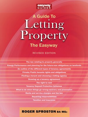 cover image of A Guide to Letting Property